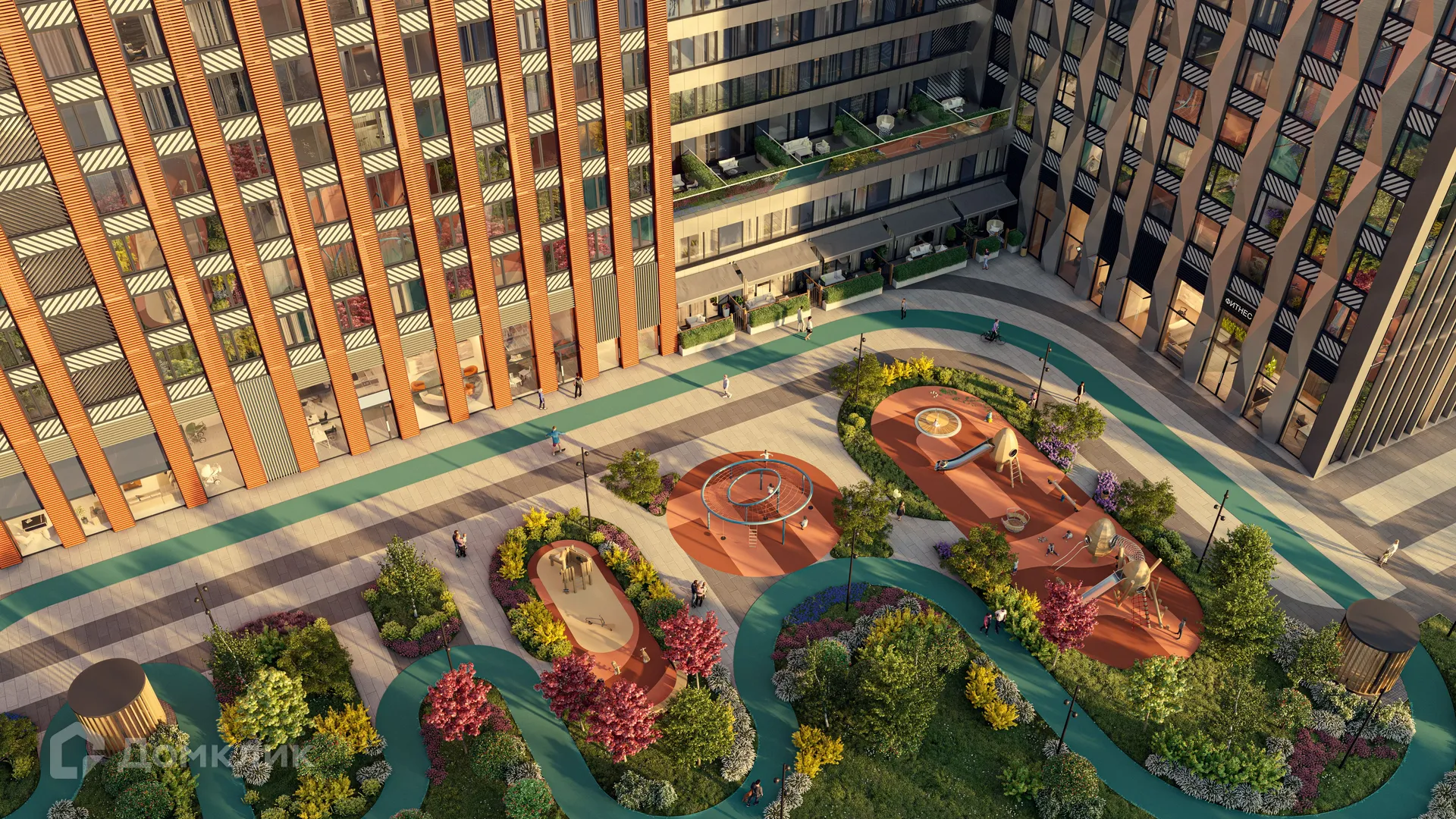 Планировка студии квартиры 23.5 м² в ЖК Voice Towers (Войс Тауэрс), г. Москва — фото 4