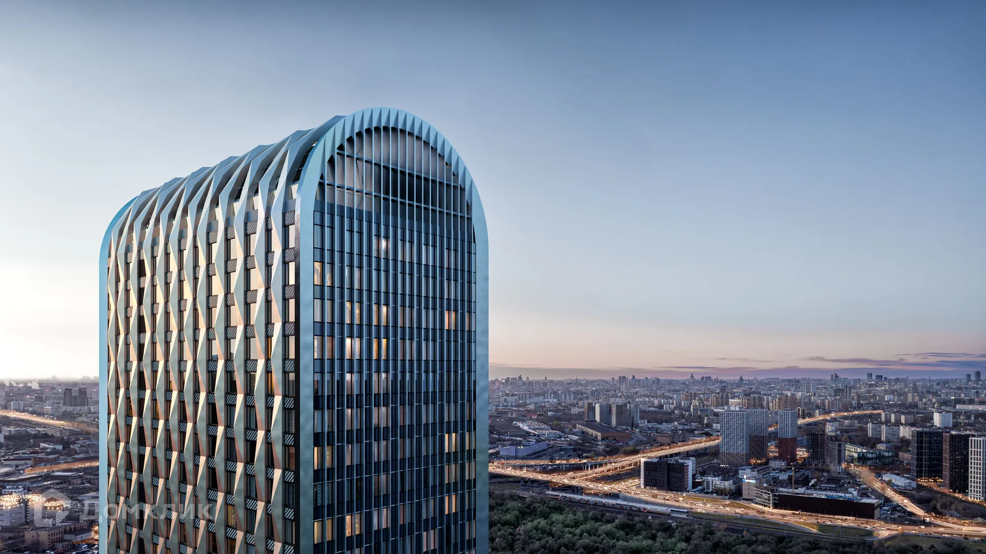 Планировка студии квартиры 23.5 м² в ЖК Voice Towers (Войс Тауэрс), г. Москва — фото 12