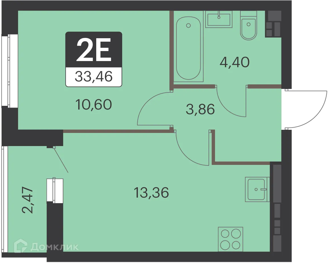 Фото квартиры в ЖК Спутник-1