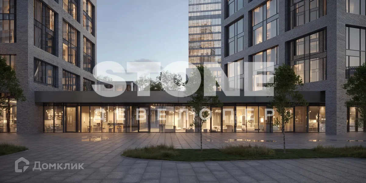 Планировка 1-комнатной квартиры 47.4 м² в Грэйн, г. Москва — фото 8