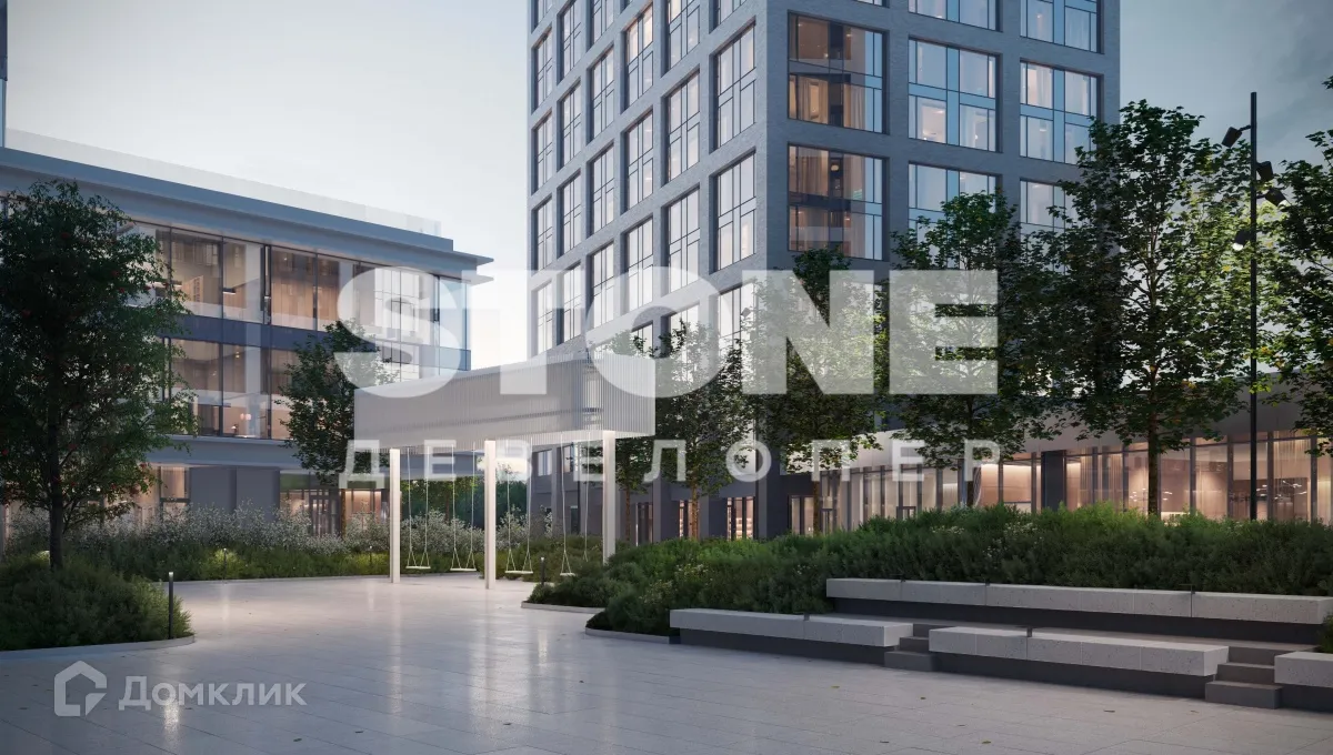 Планировка 1-комнатной квартиры 47.4 м² в Грэйн, г. Москва — фото 23