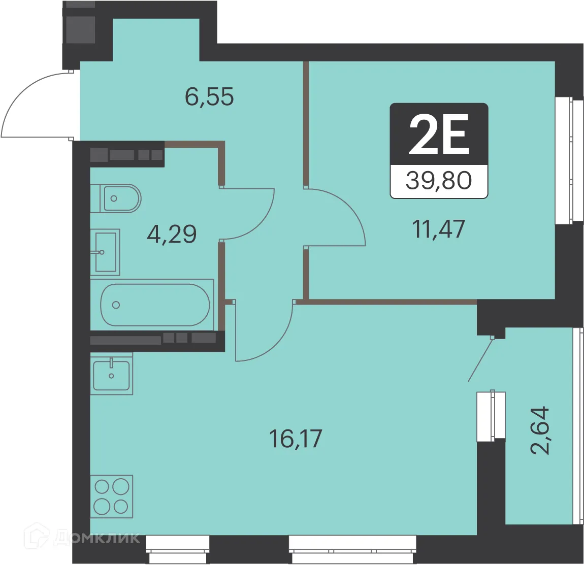 Фото квартиры в ЖК Спутник-1