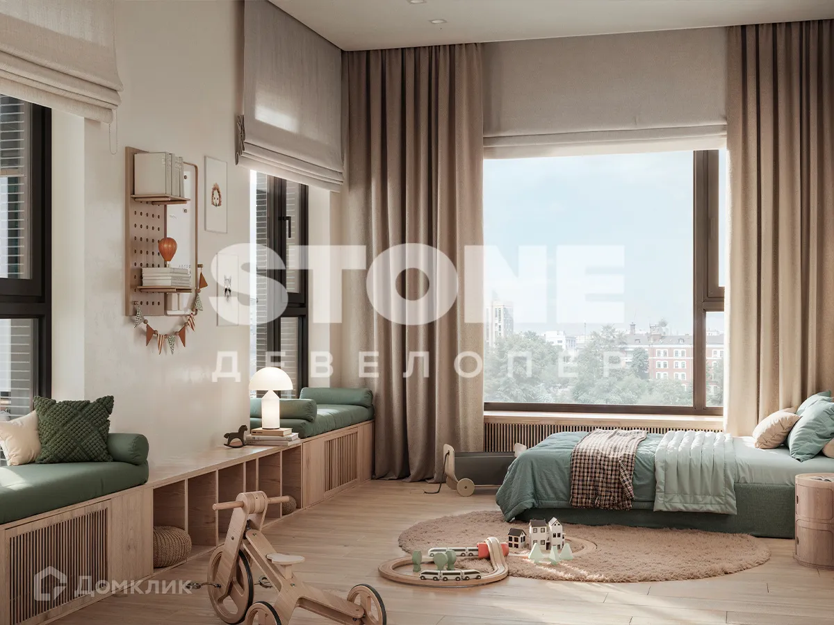 Планировка 4-комнатной квартиры 106.3 м² в Райз, г. Москва — фото 5