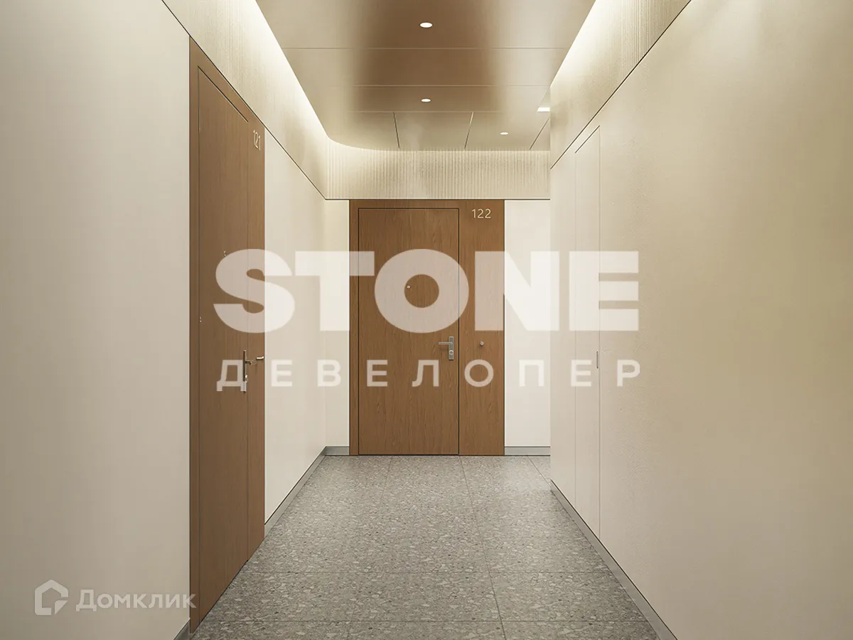 Планировка 3-комнатной квартиры 65.8 м² в ЖК SOKOLNIKI (Сокольники), г. Москва — фото 9