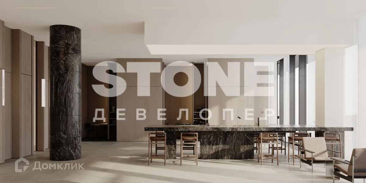 Планировка 2-комнатной квартиры 77 м² в Грэйн, г. Москва — фото 12