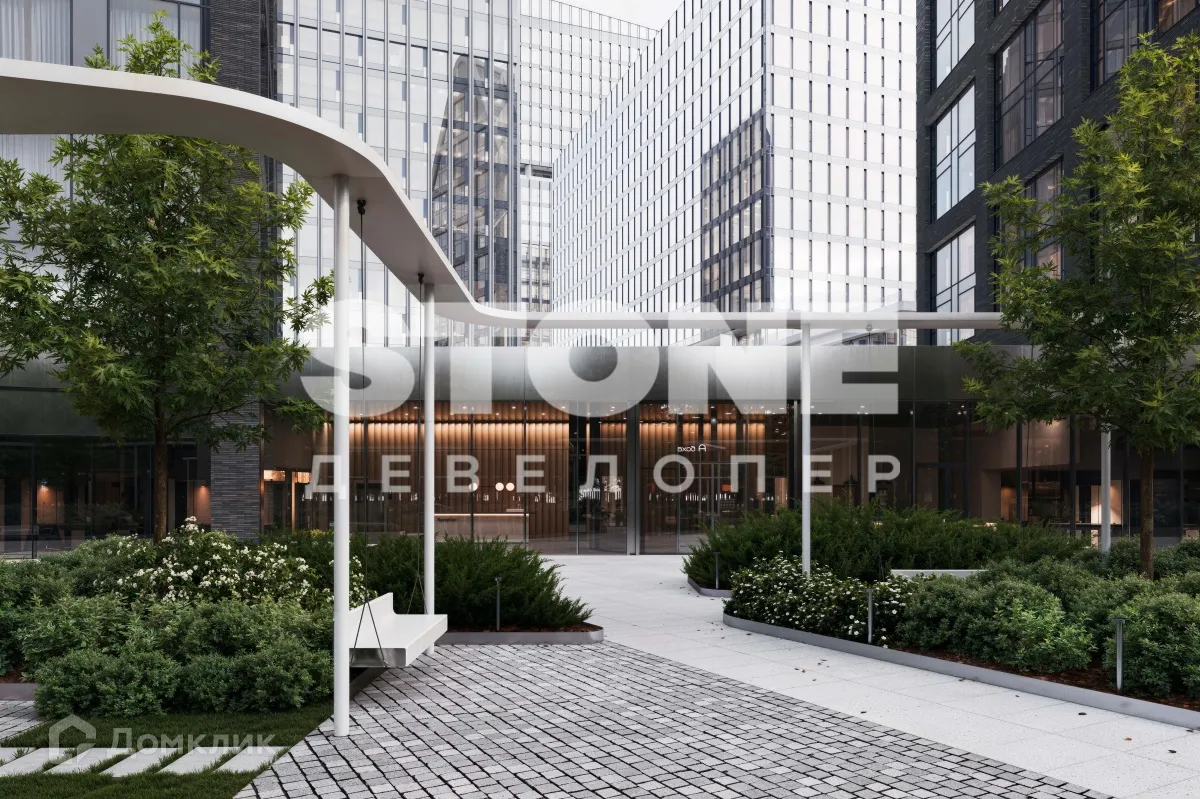 Планировка 2-комнатной квартиры 77 м² в Грэйн, г. Москва — фото 19