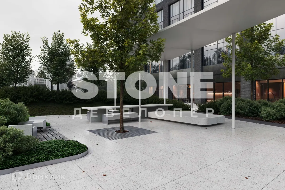 Планировка 2-комнатной квартиры 77 м² в Грэйн, г. Москва — фото 22