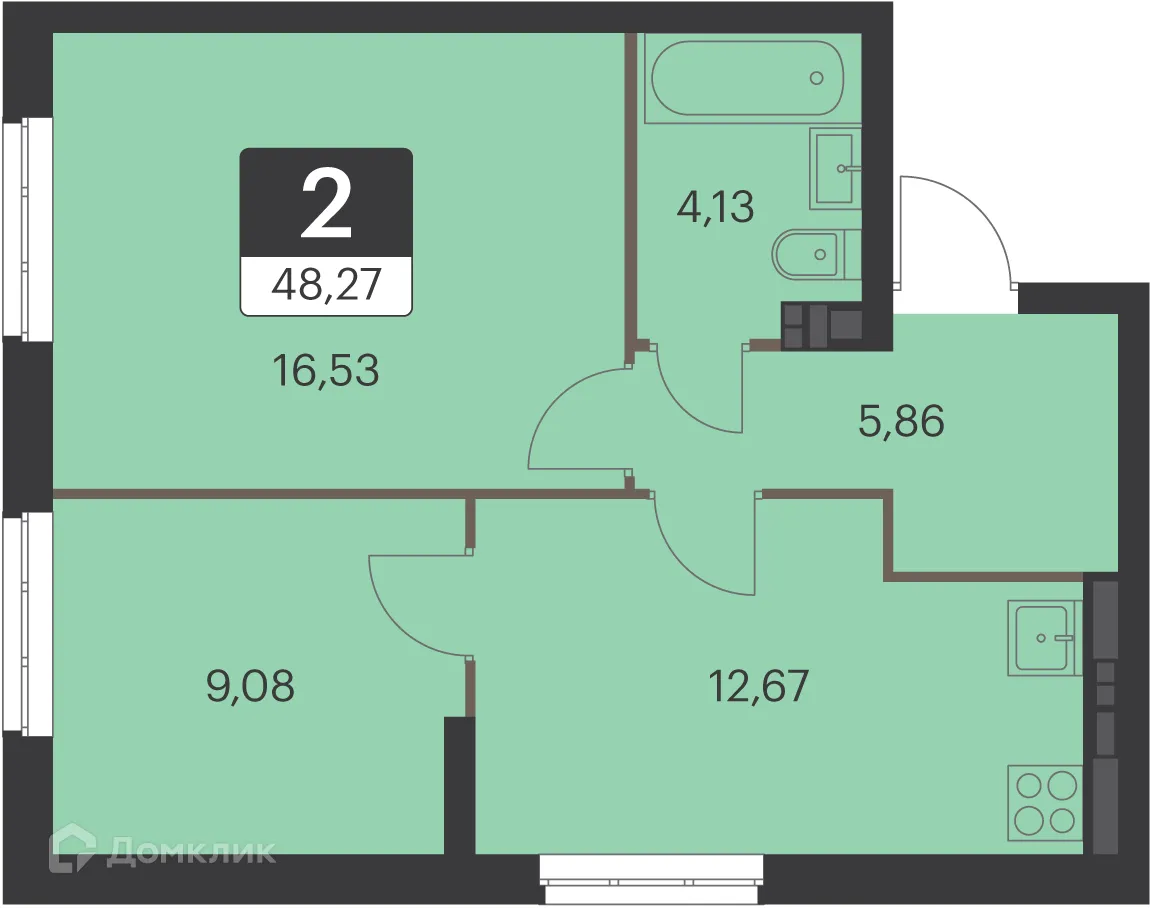 Фото квартиры в ЖК Спутник-1