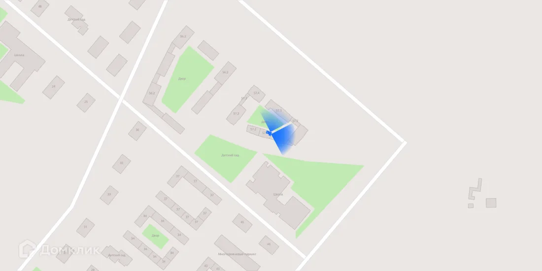 Планировка 3-комнатной квартиры 86.5 м² в ЖК Саларьево парк, г. Москва — фото 3