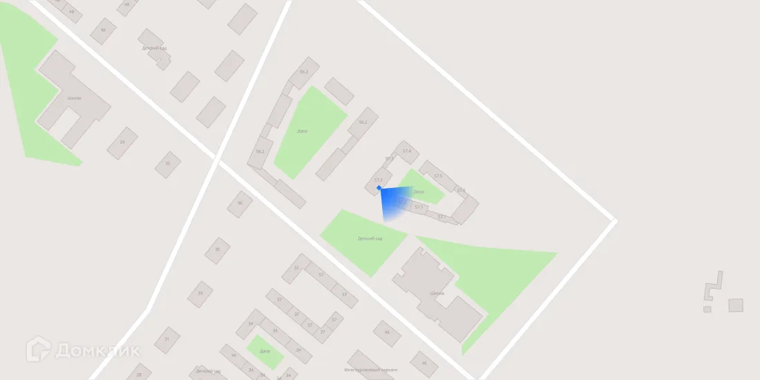 Планировка 1-комнатной квартиры 35.9 м² в ЖК Саларьево парк, г. Москва — фото 3