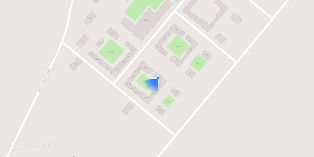 Планировка 1-комнатной квартиры 32.7 м² в ЖК Саларьево парк, г. Москва — фото 3