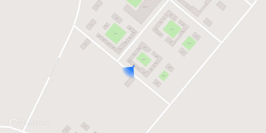 Планировка 1-комнатной квартиры 35 м² в ЖК Саларьево парк, г. Москва — фото 3