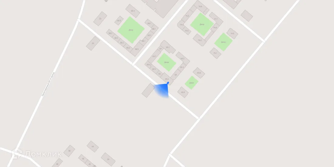 Планировка 1-комнатной квартиры 38.6 м² в ЖК Саларьево парк, г. Москва — фото 3