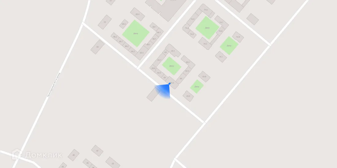 Планировка 1-комнатной квартиры 36.8 м² в ЖК Саларьево парк, г. Москва — фото 3