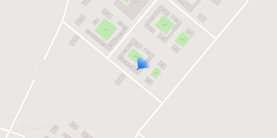 Планировка 1-комнатной квартиры 33.2 м² в ЖК Саларьево парк, г. Москва — фото 3