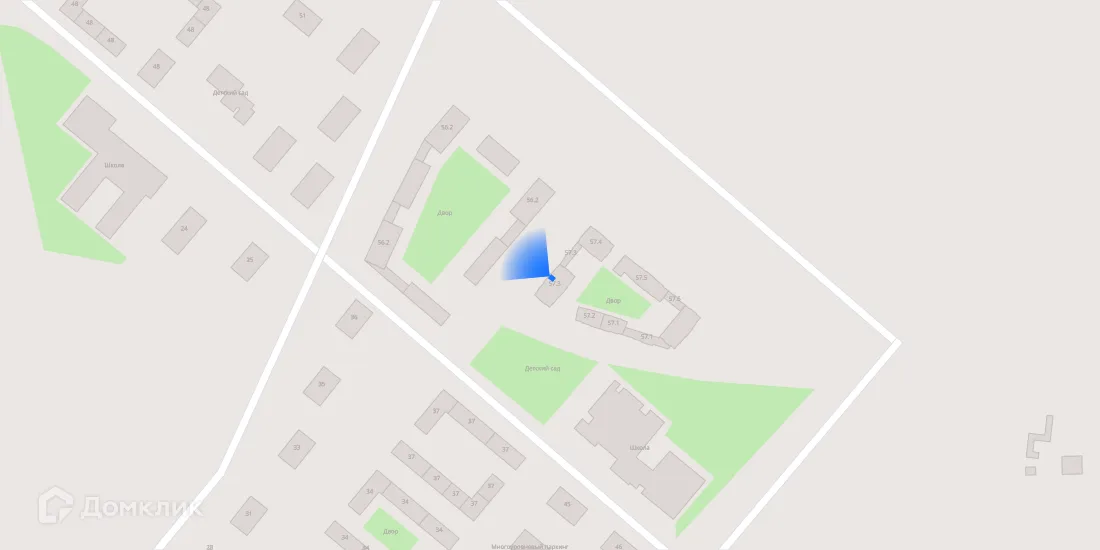 Планировка 1-комнатной квартиры 35.7 м² в ЖК Саларьево парк, г. Москва — фото 3