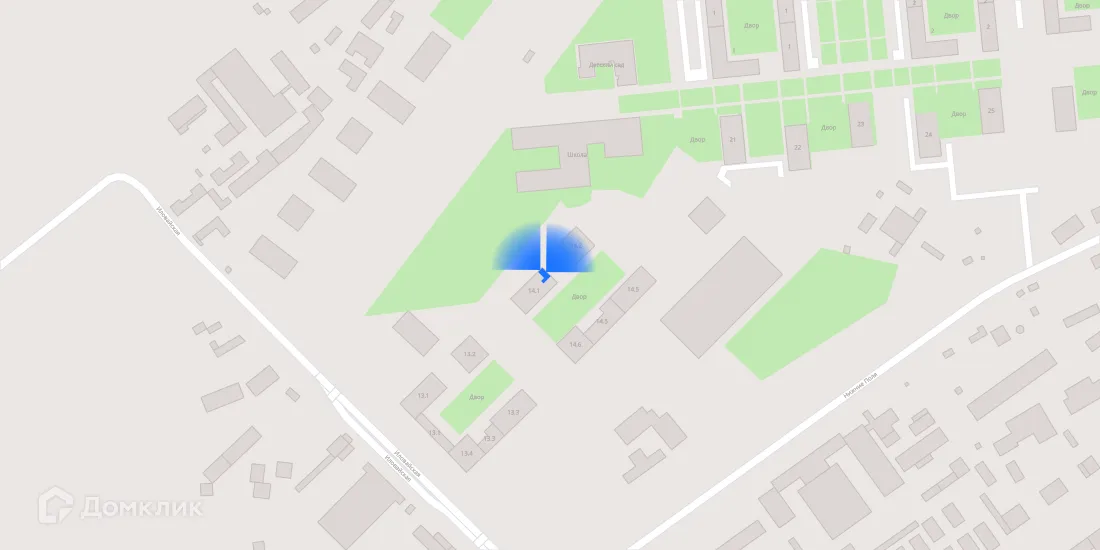 Планировка 3-комнатной квартиры 70.4 м² в ЖК Люблинский парк, г. Москва — фото 3