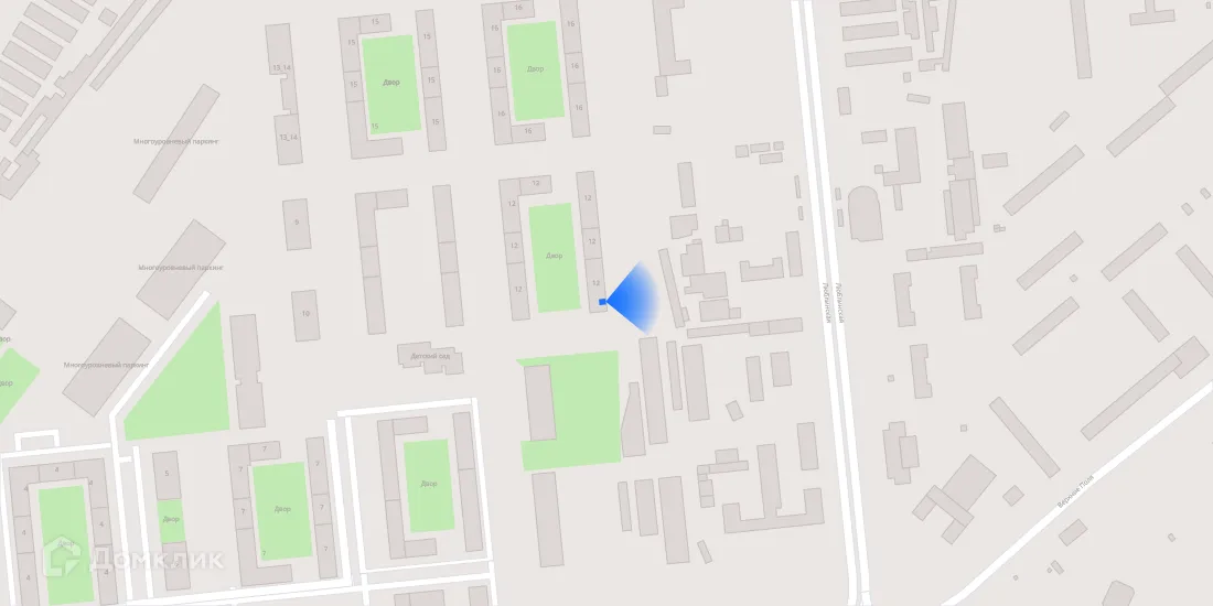 Планировка 1-комнатной квартиры 32.3 м² в ЖК Люблинский парк, г. Москва — фото 4