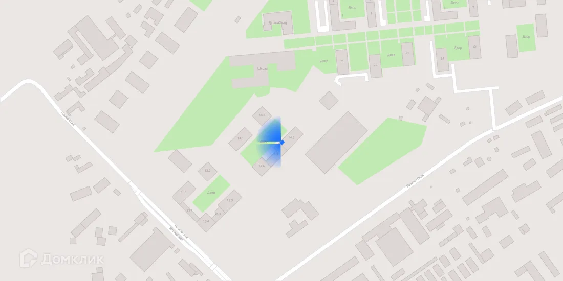 Планировка 2-комнатной квартиры 47.5 м² в ЖК Люблинский парк, г. Москва — фото 3