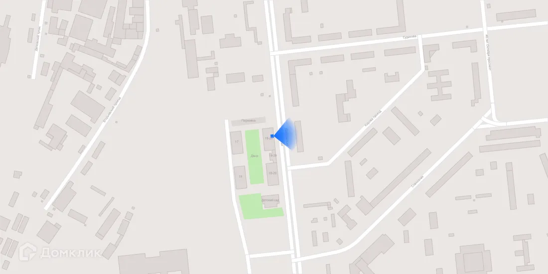 Планировка 1-комнатной квартиры 41.2 м² в ЖК Люблинский парк, г. Москва — фото 4