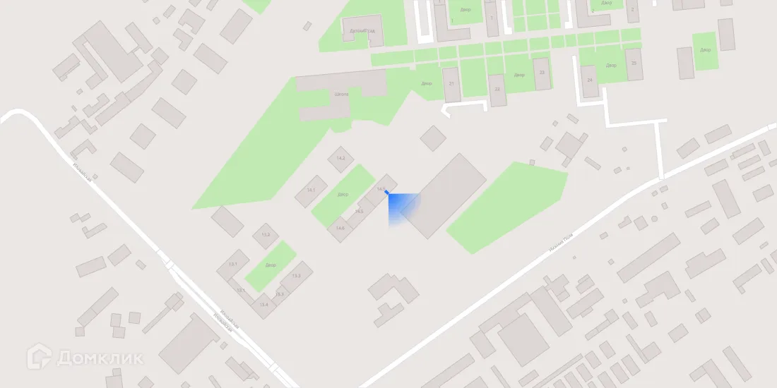 Планировка студии квартиры 23.2 м² в ЖК Люблинский парк, г. Москва — фото 3