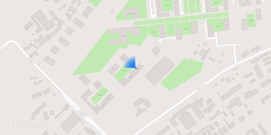 Планировка 1-комнатной квартиры 33.2 м² в ЖК Люблинский парк, г. Москва — фото 3