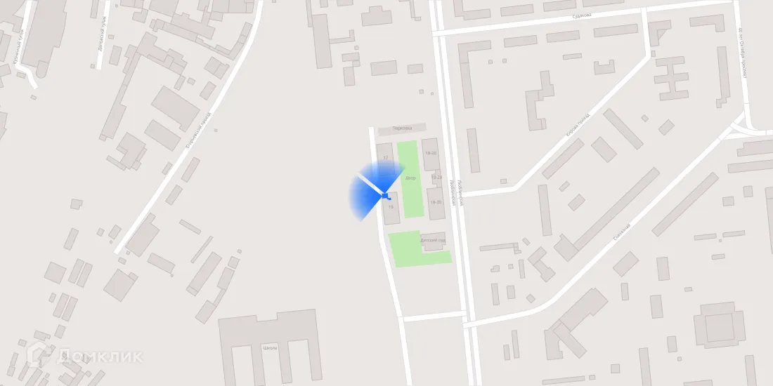 Планировка 2-комнатной квартиры 65.7 м² в ЖК Люблинский парк, г. Москва — фото 3