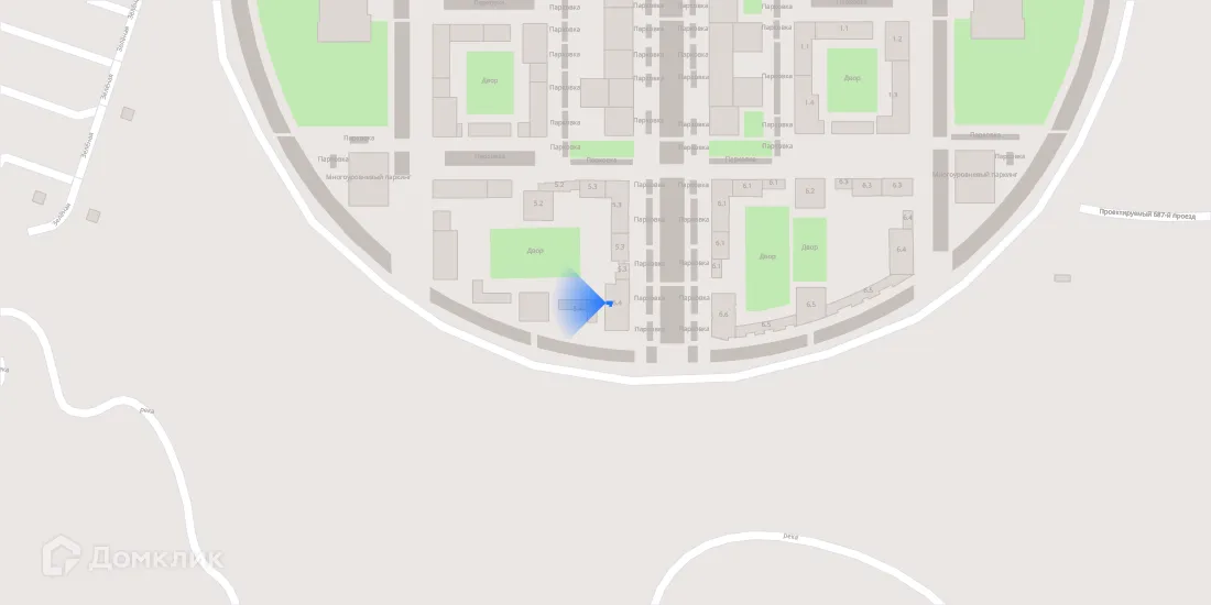 Планировка студии квартиры 28.9 м² в ЖК Зелёный парк, г. Москва — фото 3