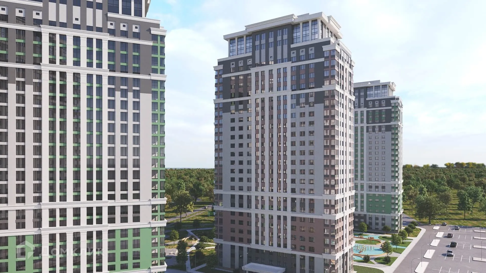 Планировка 1-комнатной квартиры 25.15 м² в ЖК "Северный", г. Рязань — фото 8