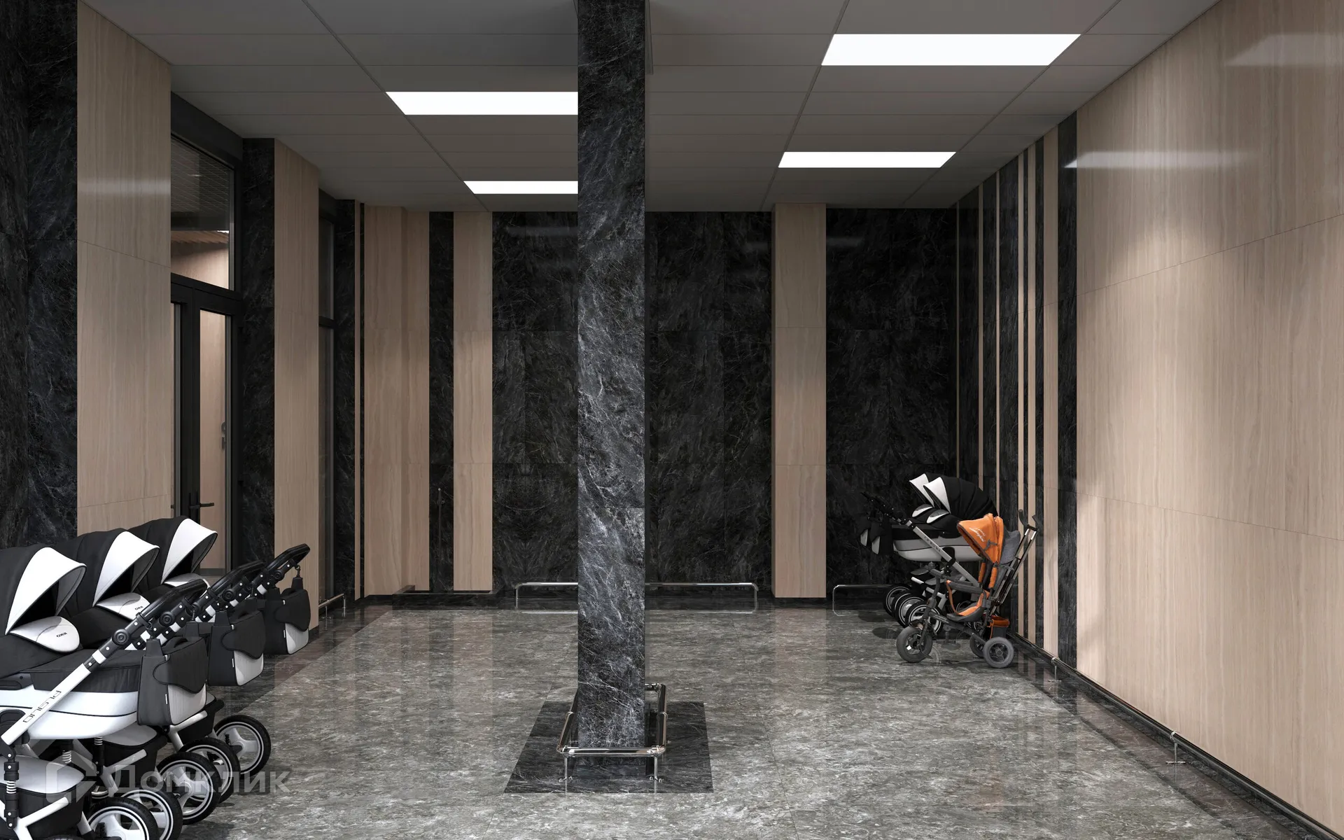 Планировка 1-комнатной квартиры 25.15 м² в ЖК "Северный", г. Рязань — фото 12