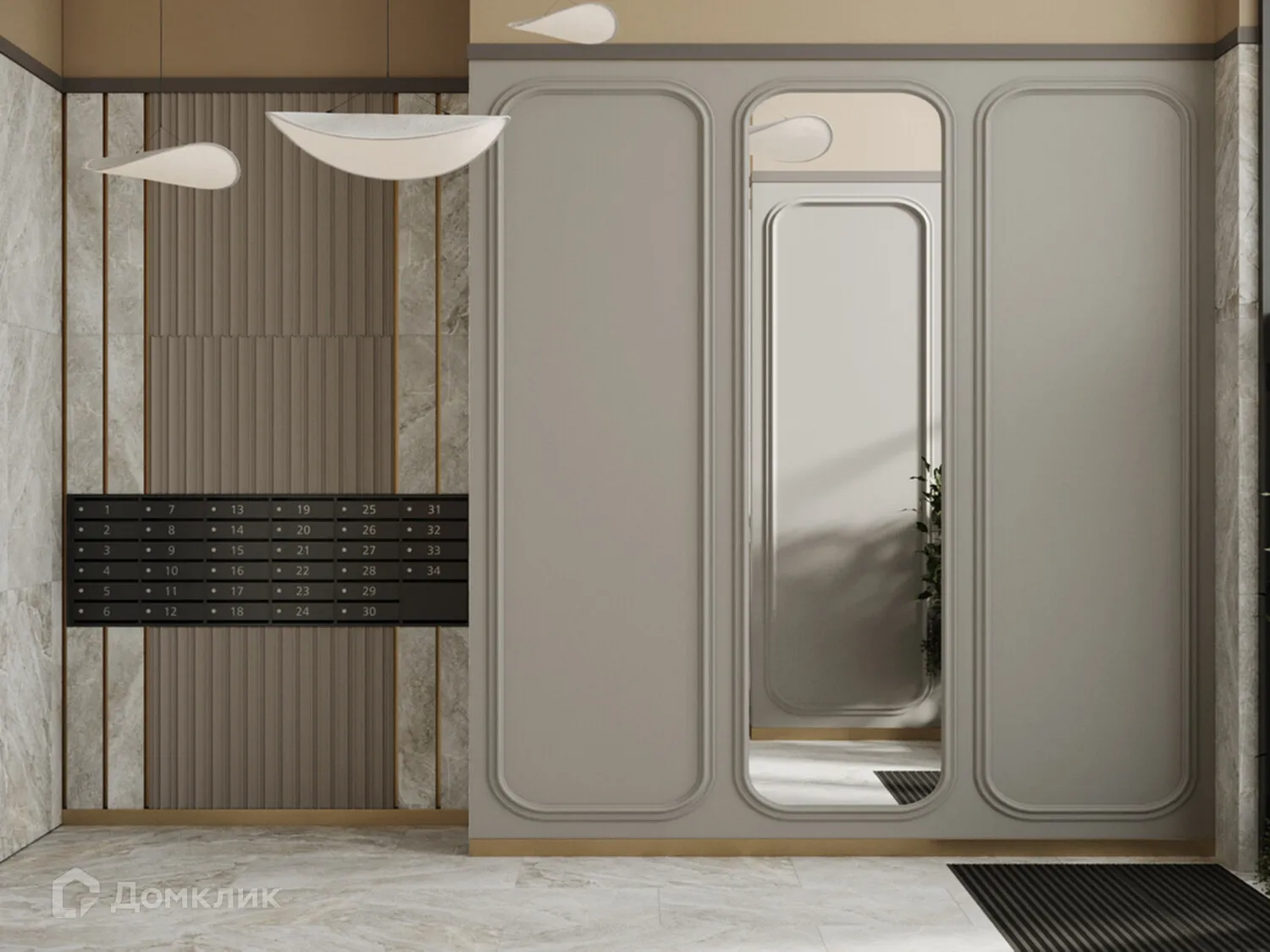 Планировка 2-комнатной квартиры 88.31 м² в ЖК Арт-кварталы, г. Рязань — фото 20