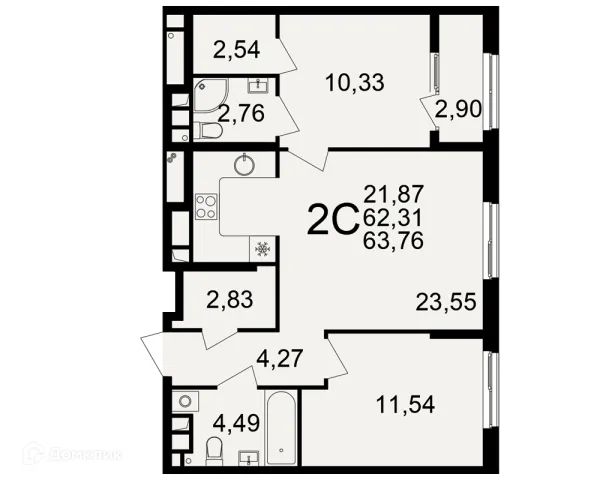 Квартира в Импульс