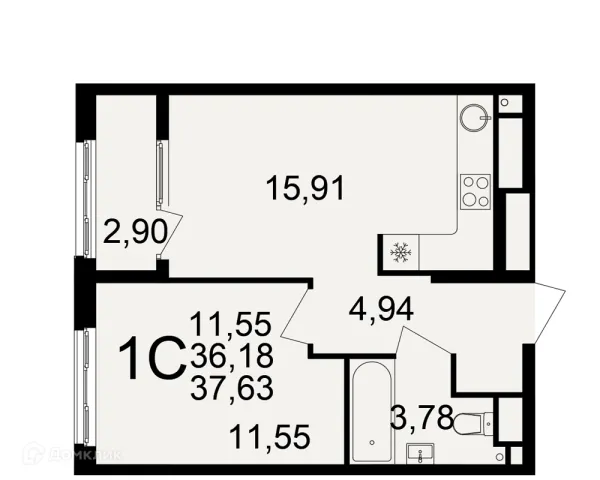 Квартира в Импульс