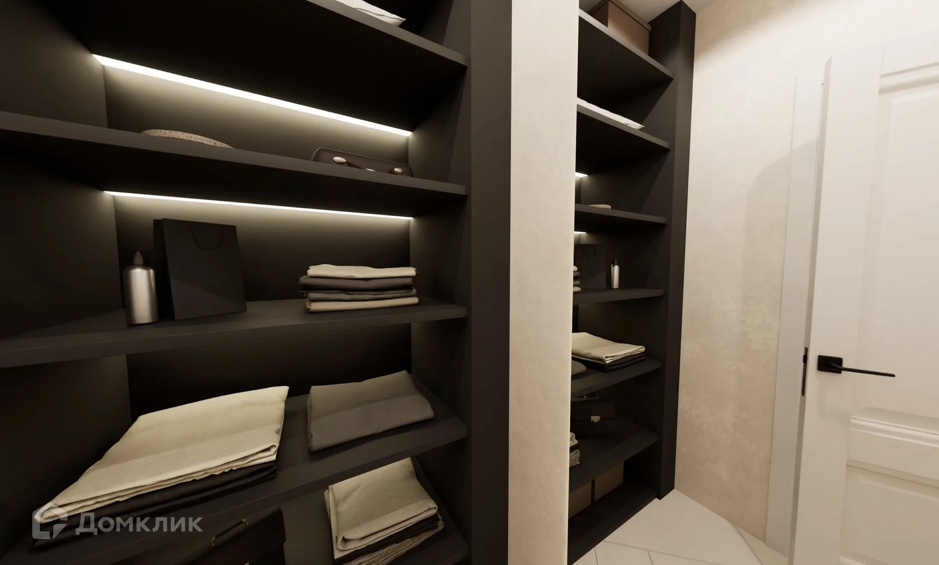 Планировка 1-комнатной квартиры 44.67 м² в «Сердце столицы», г. Майкоп — фото 4