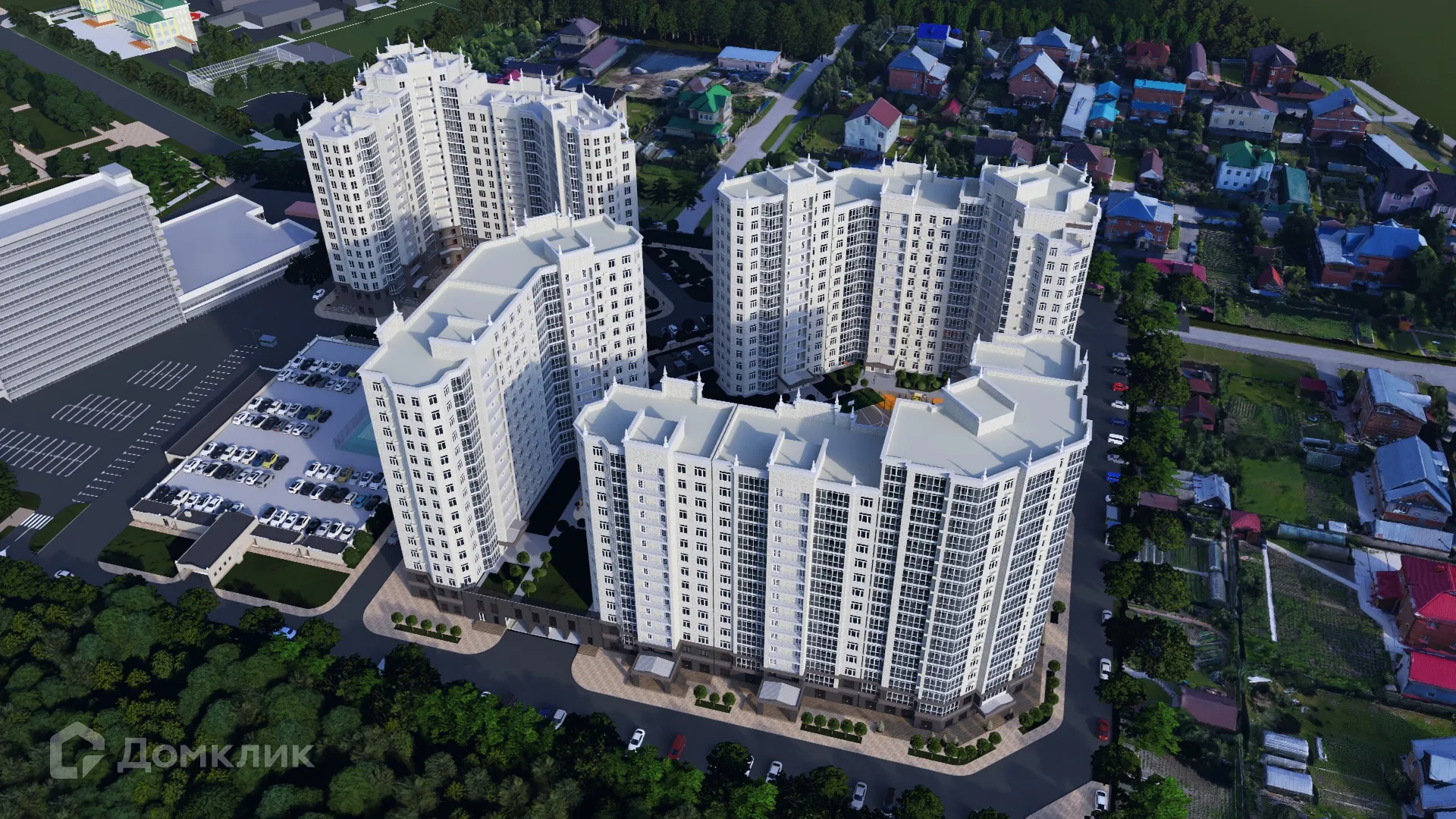 Планировка 2-комнатной квартиры 76.39 м² в «Сердце столицы», г. Майкоп — фото 17