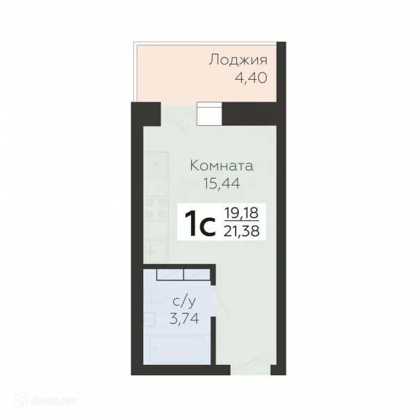 Квартира в ЖК Nova Парк (Нова Парк)