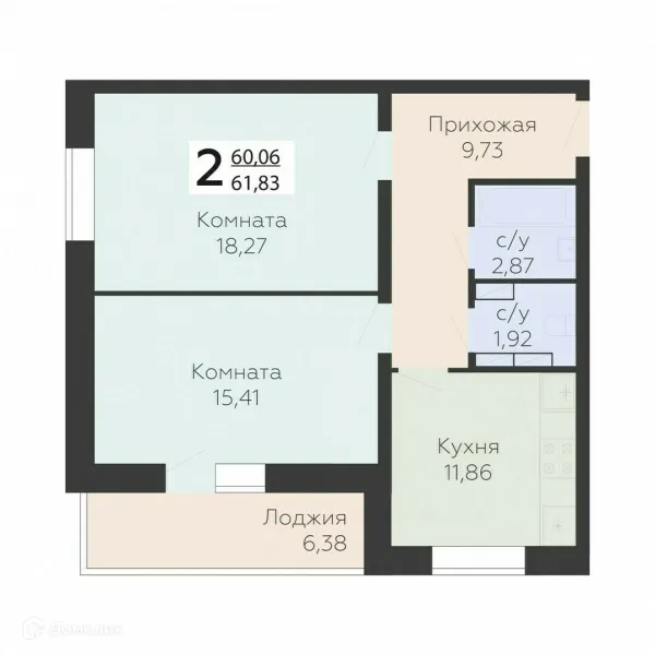 Квартира в ЖК Nova Парк (Нова Парк)