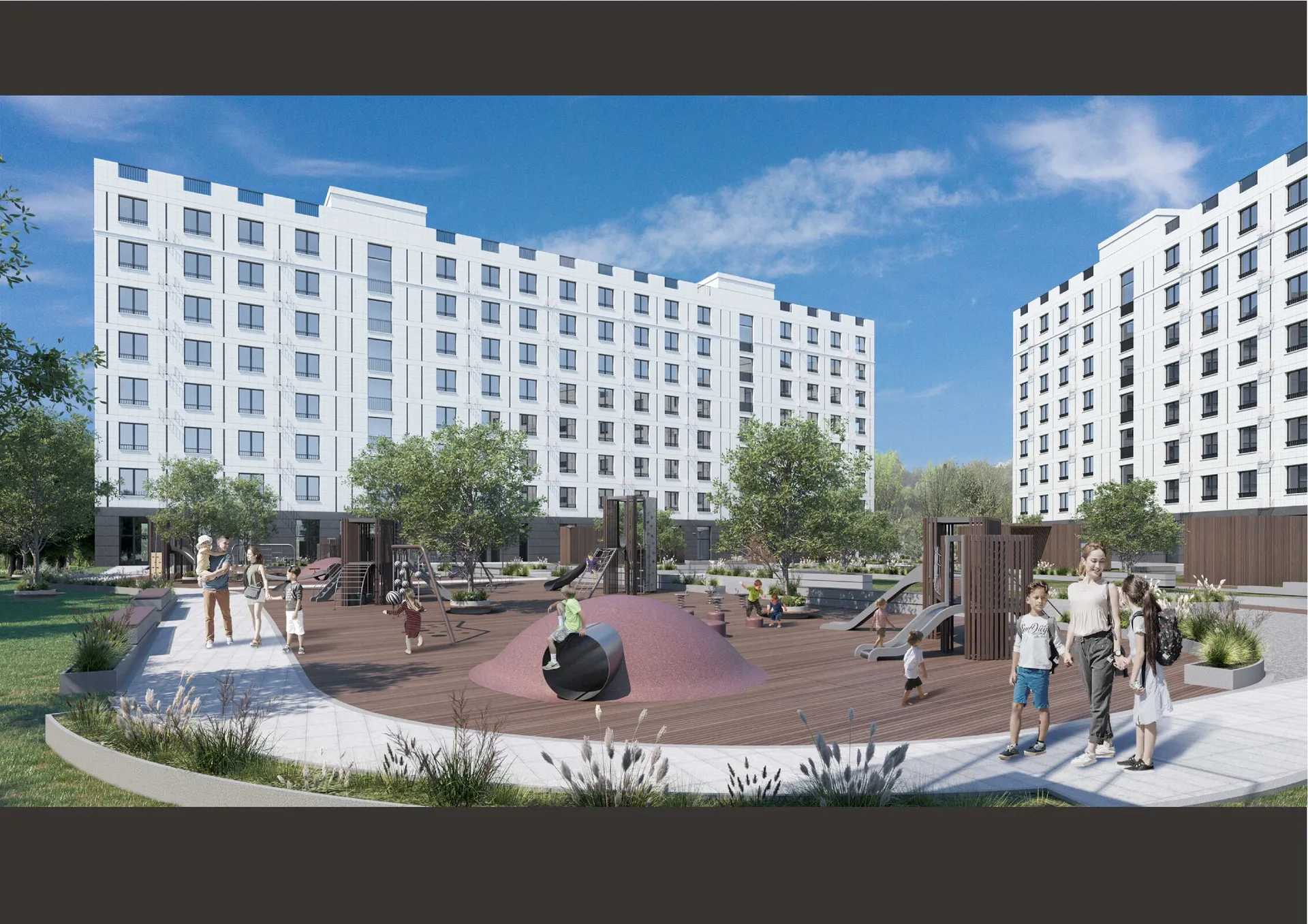 Планировка 1-комнатной квартиры 54.3 м² в ЖК Парус 3, г. Владикавказ — фото 9