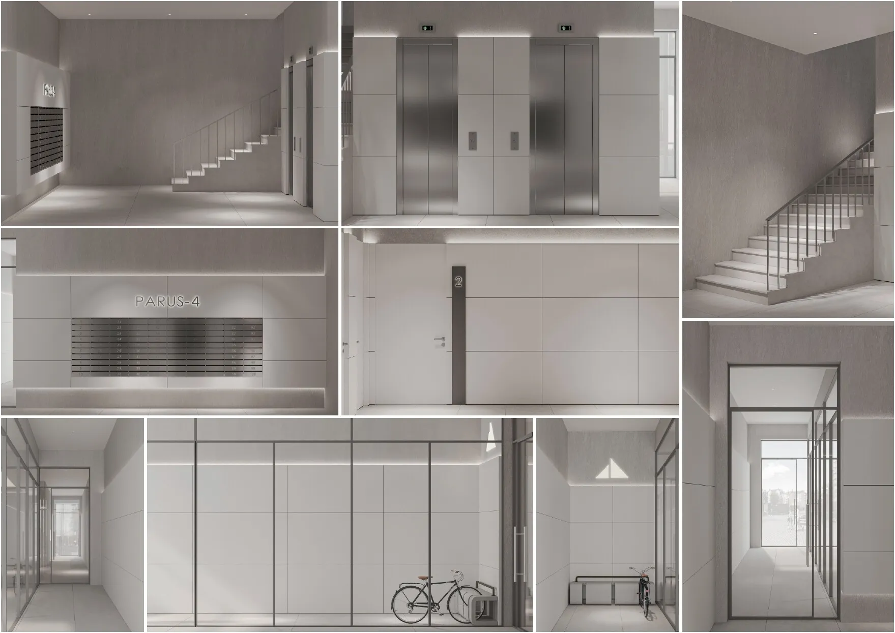 Планировка 1-комнатной квартиры 54.3 м² в ЖК Парус 4, г. Владикавказ — фото 6