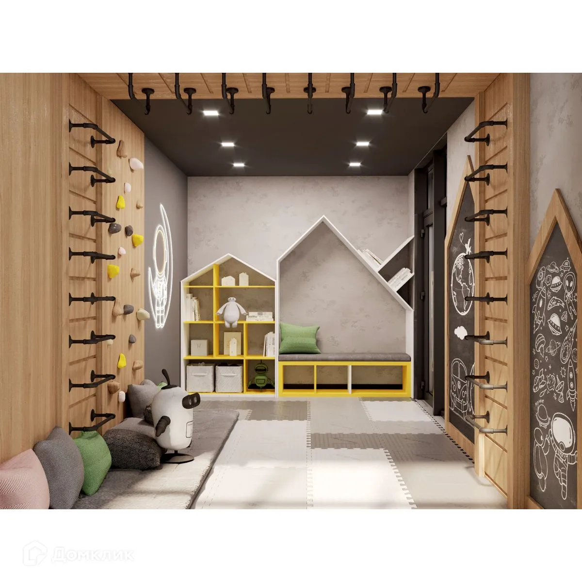 Планировка 3-комнатной квартиры 84.87 м² в ЖК Космос, г. Рязань — фото 9