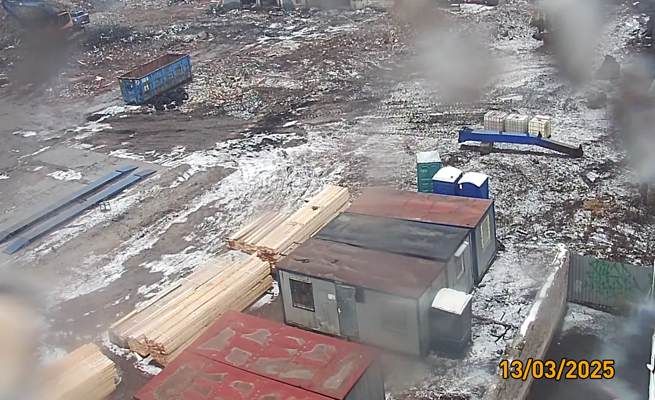 Дом на Курской ход строительства