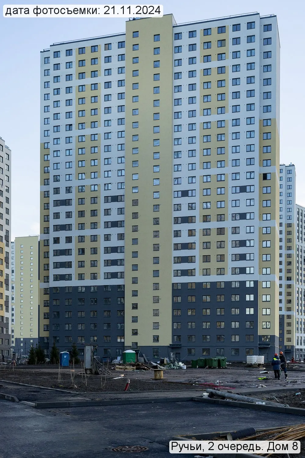 ЖК Ручьи ход строительства