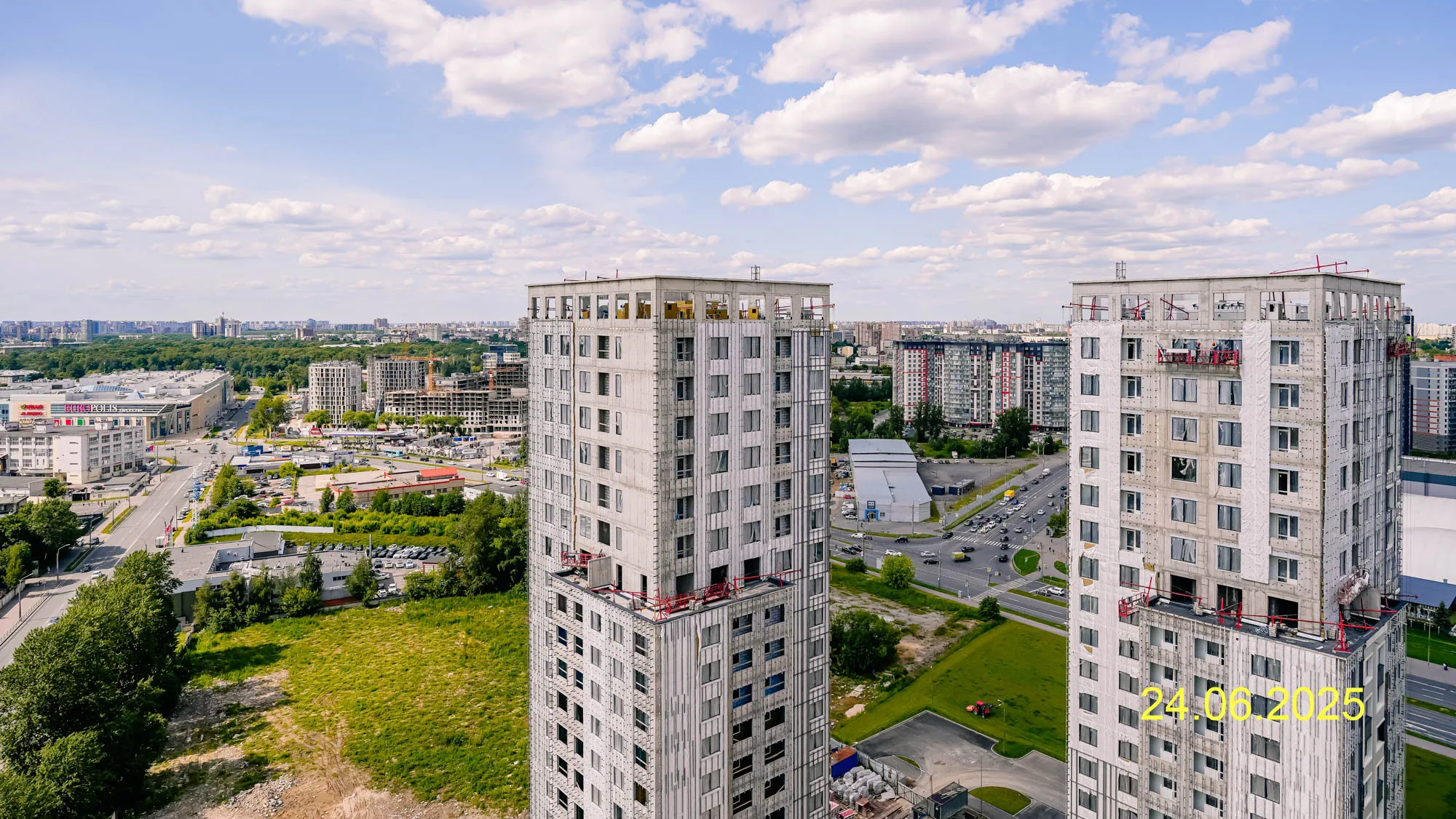 ЖК БелАрт ход строительства
