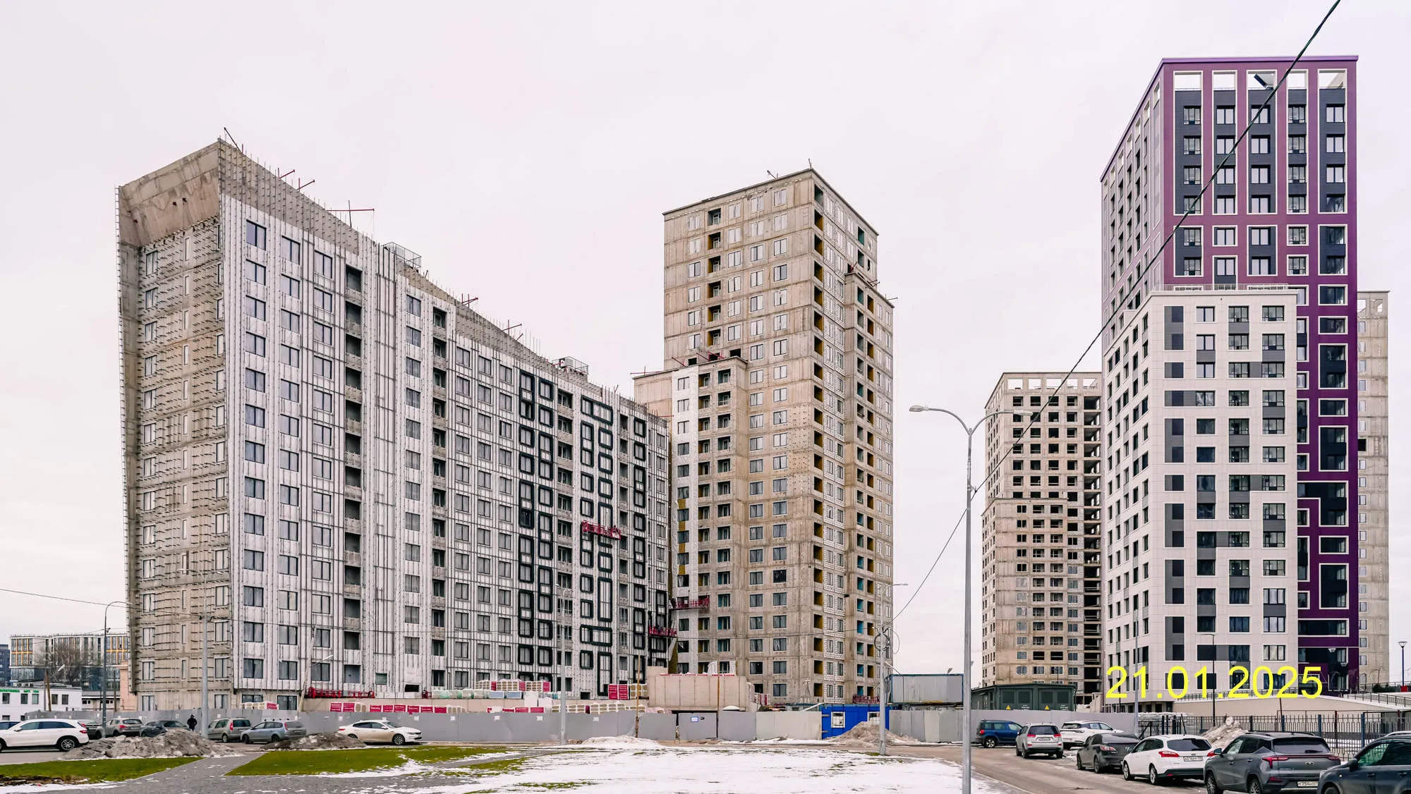 ЖК БелАрт ход строительства