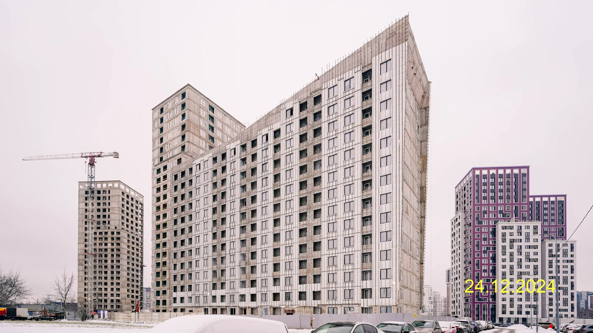 ЖК БелАрт ход строительства