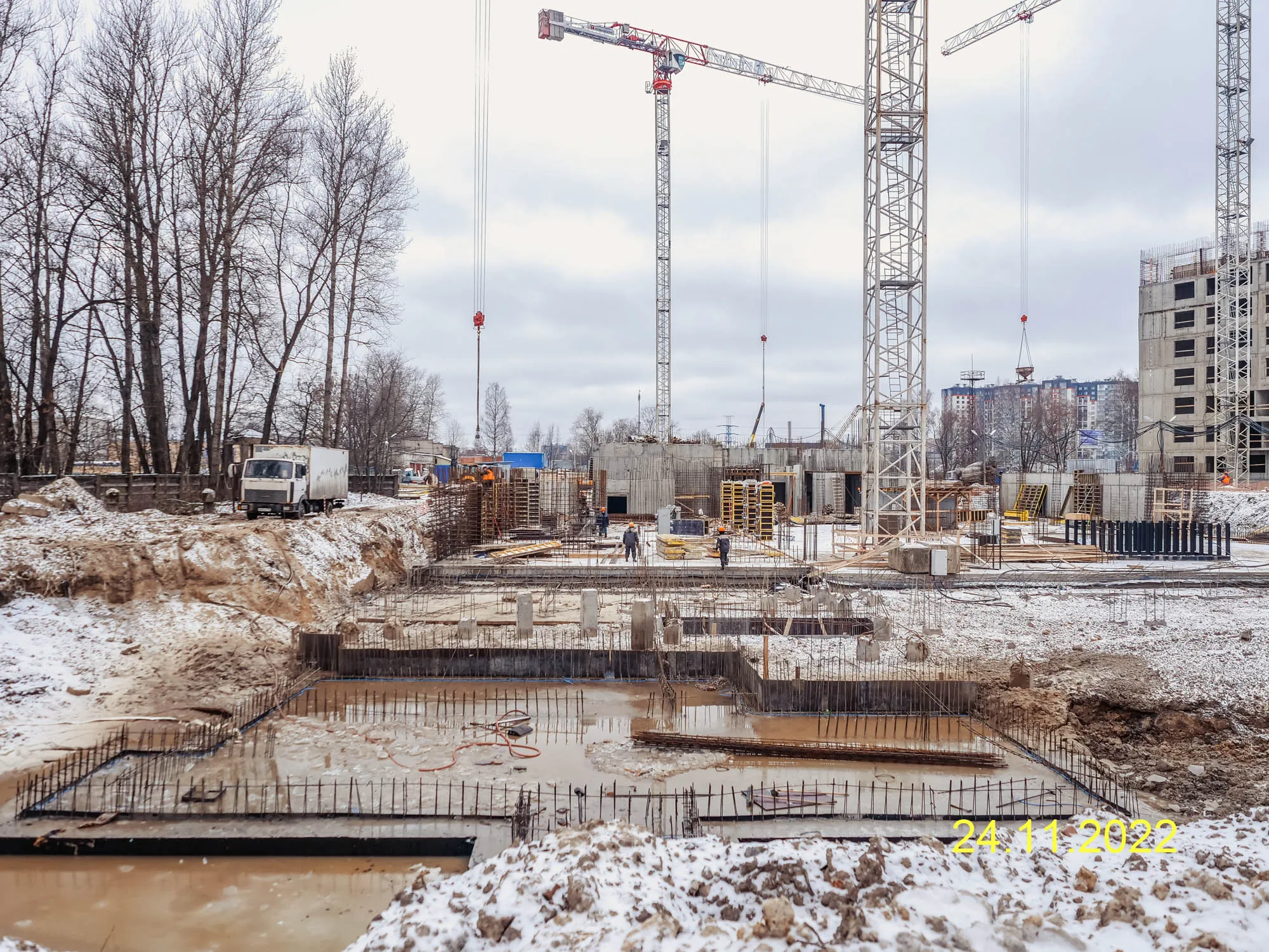 ЖК БелАрт ход строительства