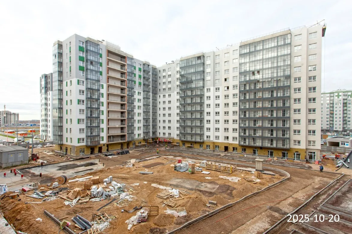 ЖК AEROCITY 3 (АЭРОСИТИ 3) ход строительства