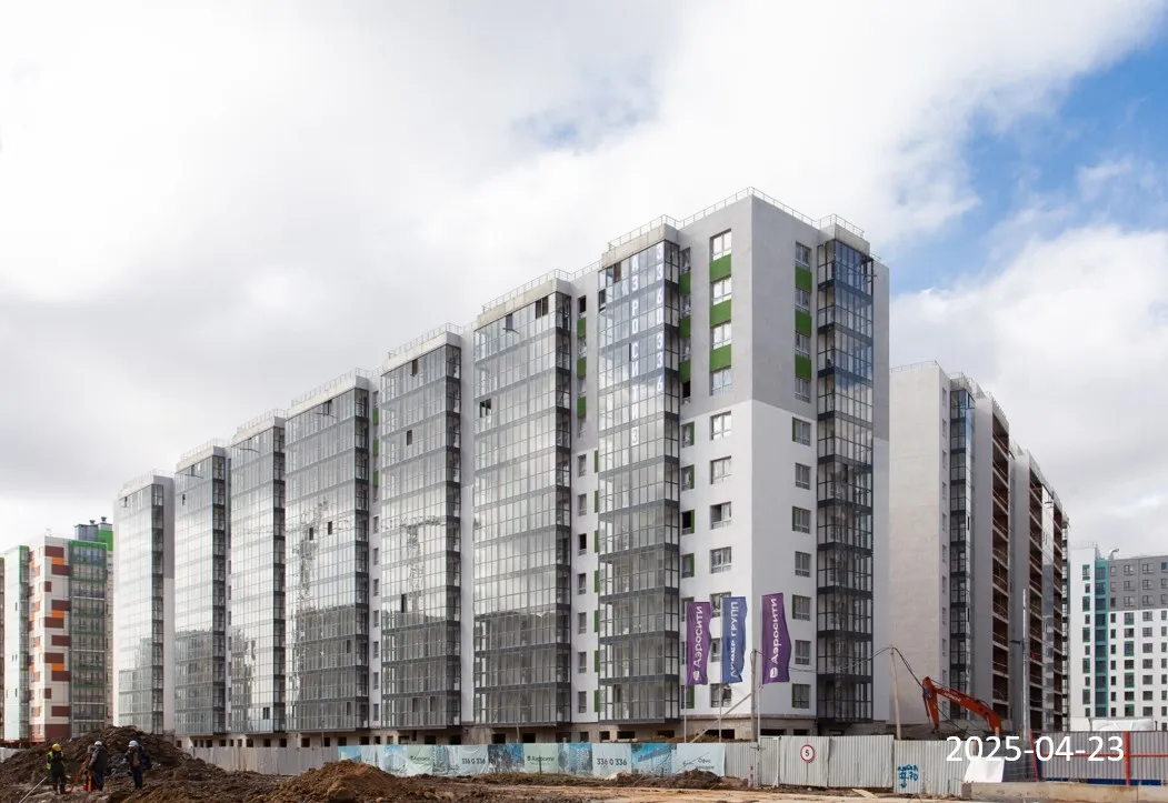 ЖК AEROCITY 3 (АЭРОСИТИ 3) ход строительства