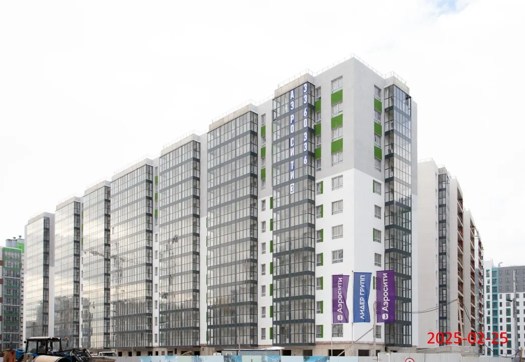 ЖК AEROCITY 3 (АЭРОСИТИ 3) ход строительства