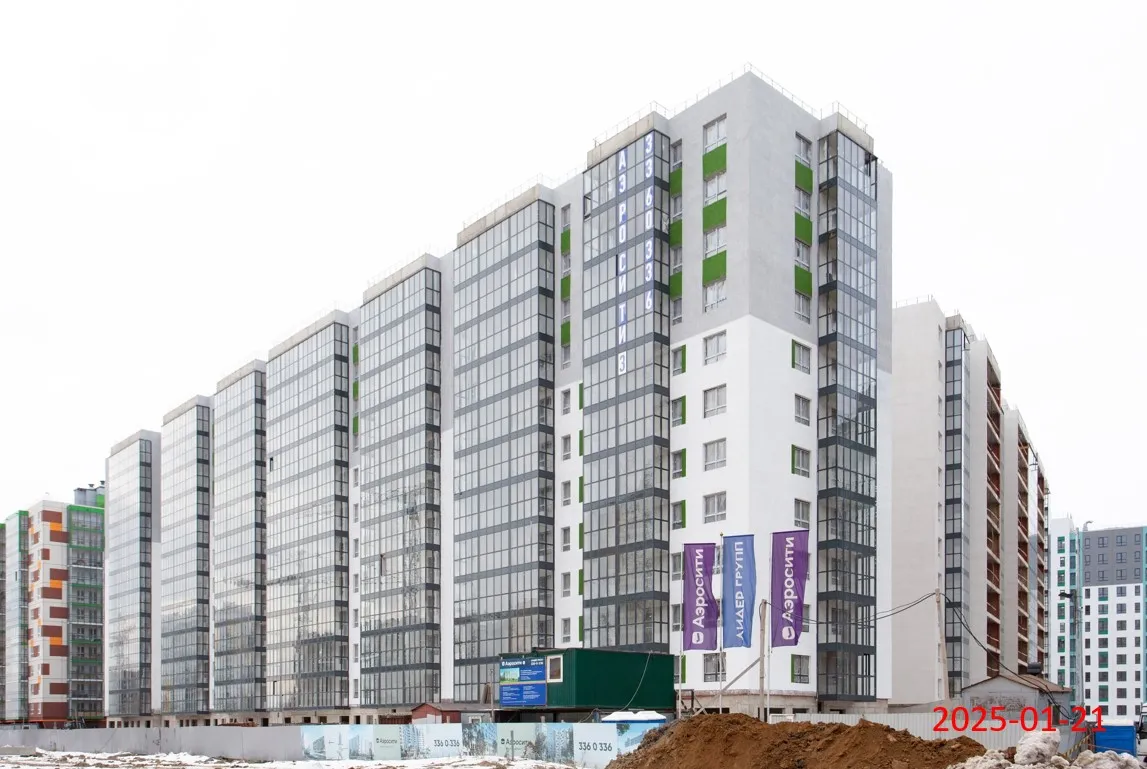 ЖК AEROCITY 3 (АЭРОСИТИ 3) ход строительства